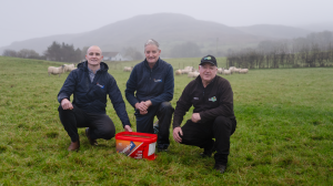 Luke Morgan, Gerard Breslin and Laurence Breslin